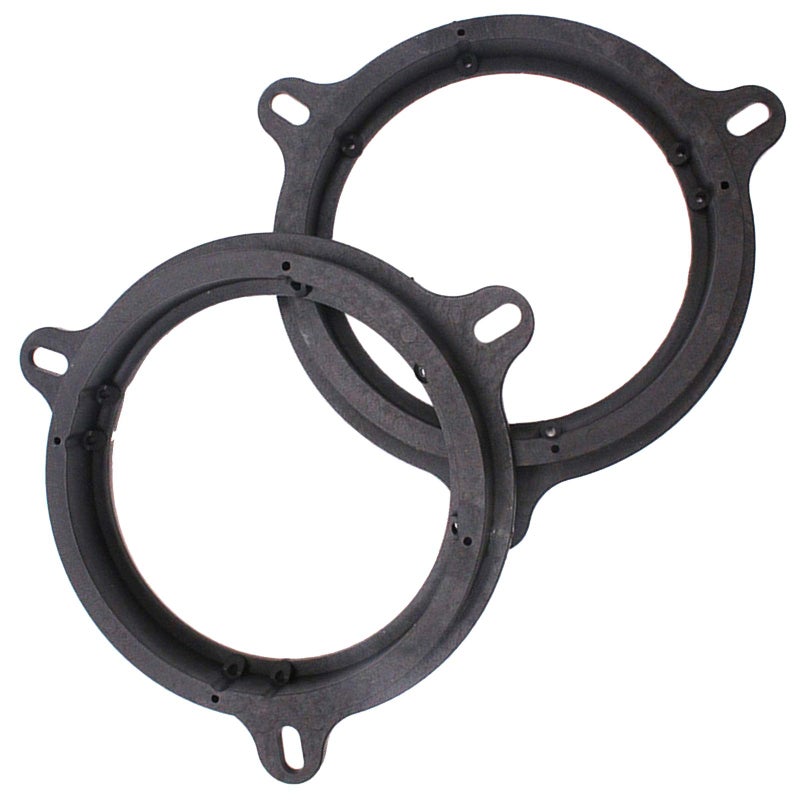 AUTUT 2Pcs 6.5-Inch Dia Car Speaker Spacer Ring Adapter 20mm Depth Bracket Extender Accessory Compatible with Nissan TEANA LIVINA TIIDA SYLPHY if Applicable - Image 1
